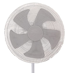 Mankvis (2pcs) Cubierta de Seguridad del Ventilador eléctrico Gris, Manos Anti-hinchas Que no bloquean el Viento, Cubierta Protectora de Correa elásti precio