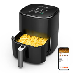 BLITZHOME Freidora sin Aceite 5L , multifuncional Freidora de Aire 1500W con 8 Programas ,Temperatura Regulable 80-200 ºC , Tiempo de 0 a 60 min para  precio