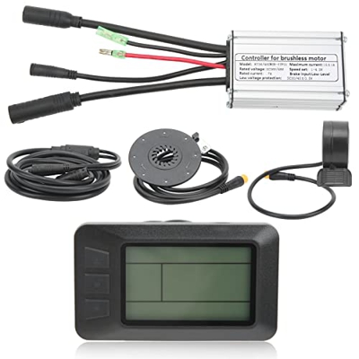 Controlador de Motor de Bicicleta, Carcasa de Metal Resistente Al Agua, Kit de Conversión de Bicicleta Eléctrica, Disipación de Calor Sensible, Precis