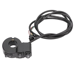 BuyWeek - Acelerador de Pulgar para Bicicleta eléctrica, Acelerador de regulador de Velocidad de Bicicleta eléctrica, Accesorios de Bicicleta eléctric características