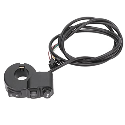 BuyWeek - Acelerador de Pulgar para Bicicleta eléctrica, Acelerador de regulador de Velocidad de Bicicleta eléctrica, Accesorios de Bicicleta eléctric