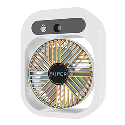 CHOO Aire acondicionado portátil de 3 velocidades ajustable personal mini aire acondicionado USB ventilador de escritorio para oficina dormitorio coci en oferta