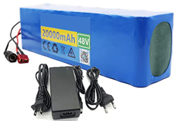 stdpcxz Recargable De Iones De Litio 48V 20000Mah 1000W Batería De Bicicleta Eléctrica para Monociclo Eléctrico De Auto Equilibrio Scooter Hoverboard  características