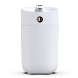 Leepesx Difusor de humidificador de Niebla 3L con Pantalla de Humedad Humidificador de Niebla fría de Doble Boquilla Humidificador de luz Nocturna Col precio