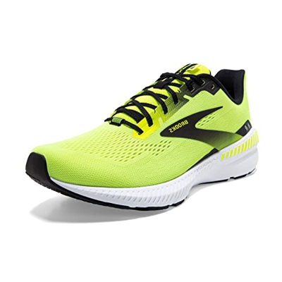 Brooks Launch GTS 8, Zapatillas para Correr Hombre, Nightlife Black White, 46.5 EU