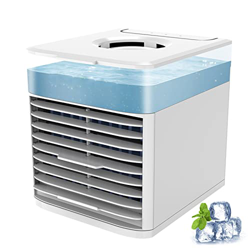 ZLZNX Acondicionador de Aire portátil, 3 velocidades Mini portátil AC con luz Nocturna, humidificador de Enfriador de Aire Personal portátil evaporati características