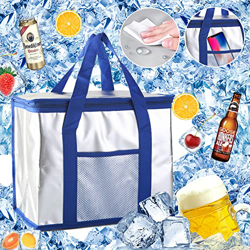 Nevera Playa Portatil Pequeña,Bolsa Nevera Portatil Termica,Bolsa Nevera Playa,Lunch Bag Thermal,Bolsa Nevera,Bolsa Comida Termica,Cooler Bag,Lunch Ba en oferta