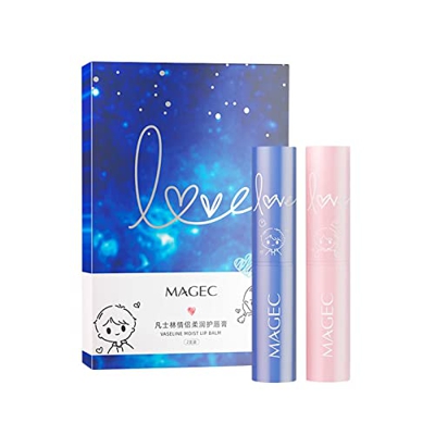 Labial Hidratante hidratante para morirse hidratante para Labios Amantes del hidratante Grande (Blue, One Size)