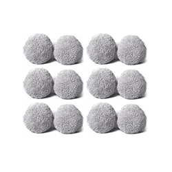 QWERTYUI zhanghf Ajuste for Hobot 168 188 Accesorios MOP Pro Limpieza de Ventanas Robot de Tela Sweeper Robot Partes de Repuesto (Color : 12pcs) precio