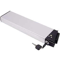 HJGHY Plegable Batería Bicicleta Eléctrica 36V/48V 13Ah, Batería de Lones de Litio E-Bike Batería con Cargador Placa de Protección BMS, para 200W 350W características