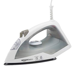 Amazon Basics - Plancha de vapor, suela de teflón, 1200 W en oferta