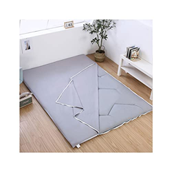 Cubierta de colchón de algodón for colchón de futón japonés, cubierta protectora de colchón de tamaño completo con cubierta de polvo de tatami lavable en oferta