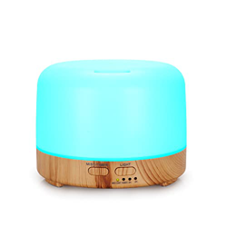 FUNNYBSG Humidificador, 300Ml Humidificador de aromaterapia para el hogar-Portátil Silencioso Ultrasónico Aroma Cool Mist Humidificador Difusor 7 Fasc características