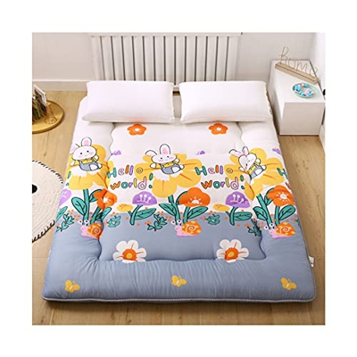 Colchón de colchón de futón japonés, colchón de tatami de tatami sala de estar dormitorio for almohadillas for dormir for dormir colchón de rollito pl
