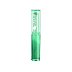 Gofodn Labios hidratantes Largos Magic Lasting Aloe Lipstick Color Balm Nutritious Change Temperature Lip Perfume (Green, One Size) en oferta