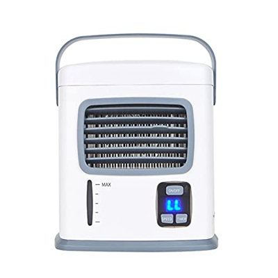 BLE Mini refrigerador de Aire portátil Batería Seca USB Plug-in Doble Uso Peque?o refrigerador de Aire doméstico Refrigeración Peque?o Aire Acondicion