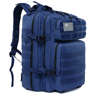 QT&QY Mochilas Militares Tácticas 45L Molle Mochila de asalto del ejército Bolsa Bug Out de 3 días mochila de senderismo para acampar