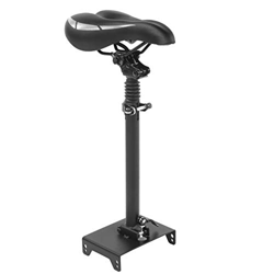 Asiento de Scooter, Sillín de Scooter Eléctrico para NINEBOT MAX‑G30, Reemplazo de Sillín de Scooter Acolchado con Amortiguador, Asiento de Silla Ajus características
