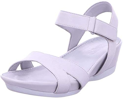 Camper Micro-K200116, Sandalias Mujer, Gris, 38 EU