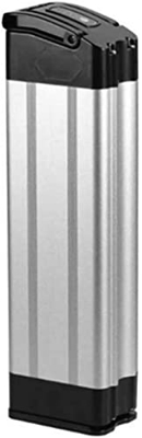 Bateria Bicicleta Electrica Batería Ebike De 36V/48V 10Ah/12.5Ah, Batería Pedelec De Iones De Litio Silver Fish Con Carga for Bicicletas Eléctricas De