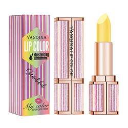 Gofodn Cambio hidratante Lápiz Labial Largo Gelatina Maquillaje Duradero Color Labio Temperatura Lápiz Labial Spray (Multicolor, One Size) en oferta
