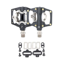 FIVENUM MTB Pedal de Aluminio de Bicicleta Pedal Autocolanzamiento Pedal de Bicicleta de Bicicleta (Color : Black) características