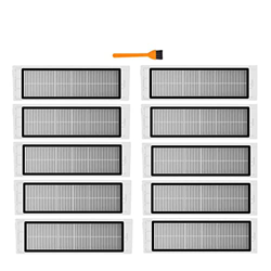 warmshop888 MI Robot Aspirador de la aspiradora Caja de contenedor de Polvo con HEPA Reemplazos de Filtro adecuados for Robot Sweeper MI Robot en oferta