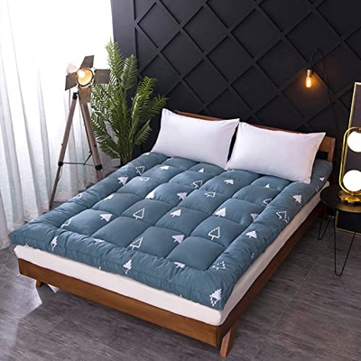 ZCYX Colchones Tatami Plegables, Colchón De Cama De Piso De Futón De Dibujos Animados Japoneses, Colchoneta De Dormir para Acampar Gruesa Portátil Col