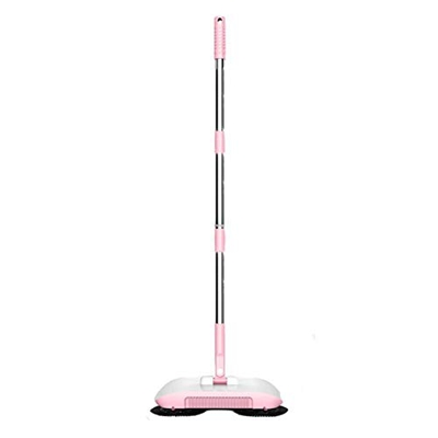 TOSLEJF Empuje manualmente Sweeper Inicio Barrido Mopping máquina aspiradora robot Barrido tranquila fregona Luz limpieza del hogar Fregona for el hog