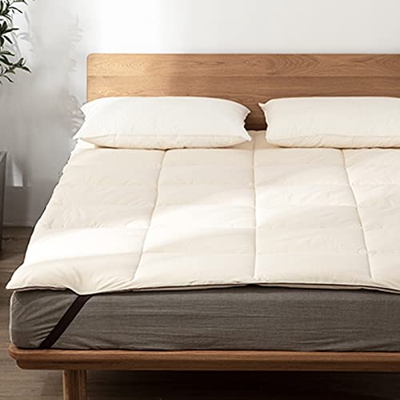 V&U Colchón De Tatami De Algodón Enrollable,Confort Acolchado Futon Colchones,Almohadilla Portátil para Dormir,Colchón De Camping Cama De Invitados pa