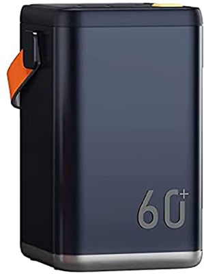 Mommax Banco de energía de batería Externa - Cargador portátil de 60,000Mah 36W con 4 Salidas USB, Paquete de batería Externa para Actividades al Aire