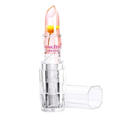 Gofodn Red Pack Labios Hidratante Brillo Cambio de Color Largo Flor de Labios nutritiva Lápiz Labial Duradero Labio Transparente Brillo de Labios Jale