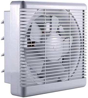 HANDIYA Ventilador de baño Ventilador de Escape bidireccional de 10 Pulgadas Volumen de Aire Grande de 10 Pulgadas Cocina y baño Vidrio de Vidrio Vent