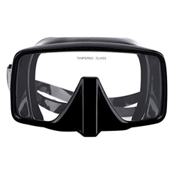 Agatige Máscara de Buceo Snorkel, máscara de Agua de Silicona para Nadar, Gafas de natación con Cubierta de Nariz para Hombres/Mujeres en oferta