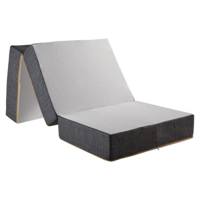 Comfy Line - Colchón plegable futón para camping, cama de viaje para sofá o camper de espuma ortopédica (70 x 200 cm)