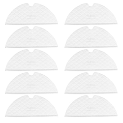Almohadillas Desechables para Fregona, 10 Piezas de Paño de Fregona, Herramienta de Limpieza de Robot de Barrido de Repuesto para Aspiradora Mijia F9 precio