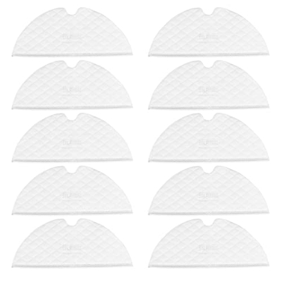 Almohadillas Desechables para Fregona, 10 Piezas de Paño de Fregona, Herramienta de Limpieza de Robot de Barrido de Repuesto para Aspiradora Mijia F9