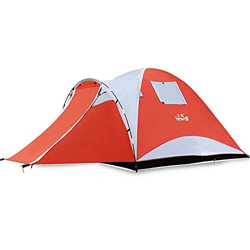Desconocido Tiendas de campaña turísticas Impermeables para 4 Personas, para Acampar al Aire Libre, Doble Capa, una Sala, un Dormitorio, 3 Estaciones, características