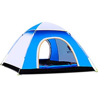 Desconocido Carpa emergente automática para Acampar para 2-4 Personas, Carpas Plegables portátiles para la Playa al Aire Libre, Impermeable, Liviana p