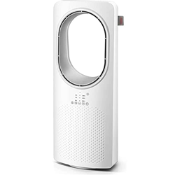 Habiba Ventilador de Torre Ventilador de Piso con Movimiento oscilante sin aspas con Control Remoto Incorporado 3 Ajuste de Velocidad Purificación de  en oferta