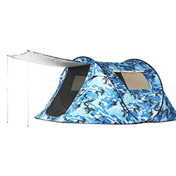 Tienda de túnel para Acampar al Aire Libre Apertura rápida, 5-6 Personas Color Tiendas emergentes instantáneas automáticas A Prueba de Viento A Prueba en oferta