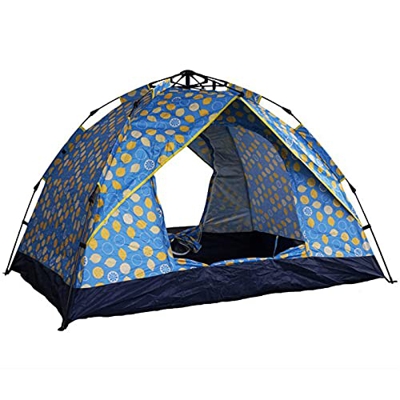 Desconocido Tienda Tipi para Adultos Tienda de campaña Familiar para 3-4 Personas, Tienda de campaña emergente automática instantánea, Impermeable, Pr