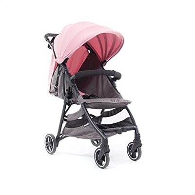 Baby Monsters Silla de paseo + Capota Kuki (Milkshake) - Carrito Bebé Plegable, Compacto y Cómodo
