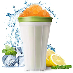 Slushy Maker Cup, Smoothies Slushy Ice Cream Maker, 150 ml / 5 oz, Summer Juice Ice Cream Cup Freeze Portable Squeeze Cup para familia DIY casera (ver características