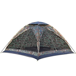 Desconocido Carpas Domo para 3-4 Personas, Carpa Familiar para Acampar al Aire Libre, Liviana, portátil con Doble Puerta, Impermeable, ventilada y Tra en oferta