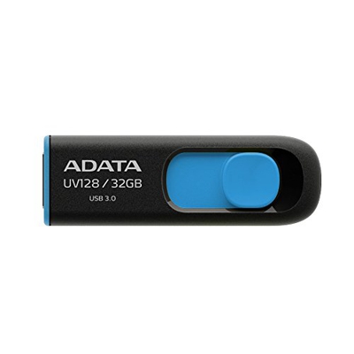 Adata UV128 32GB USB 3.0 Flash Stick Pen Memory Drive - Black 