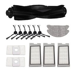 Accesorio para Robot Aspirador, Paño de Limpieza Duradero Buenos Efectos de Limpieza Fácil Instalación Robot Limpiador Cepillo ABS Fibra Silicona Comb en oferta