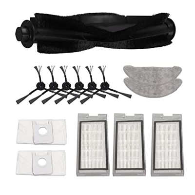 Accesorio para Robot Aspirador, Paño de Limpieza Duradero Buenos Efectos de Limpieza Fácil Instalación Robot Limpiador Cepillo ABS Fibra Silicona Comb