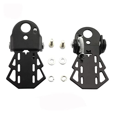 FIVENUM 1 Pedal Trasero de Bicicleta de Bares MTB Plegados Plegables Accesorios de Ciclismo Peg (Color : A)
