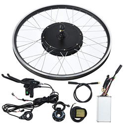 Sorandy 48V 500W 700C Kit de Motor para Bicicleta Eléctrica, Kit de Conversión de Ebike a Prueba de Agua con Instrumento LCD Kit de Motor de Buje de B en oferta